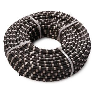 China Long Lifespan Stone Cutting Line Tools Diamond Rubber Wire Saw for Sandstone Graphite factory