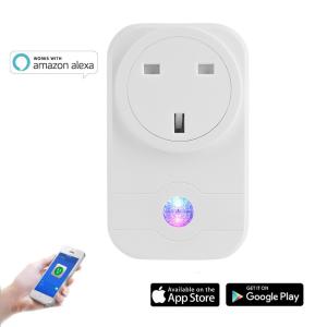 China Tuya Smart Mobile Remote Control UK Smart Plug Wifi Enabled Smart Socket factory