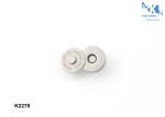 Round Shape Bag Magnetic ButtonAnti - Silver Color For Purse Magnetic Snap Clasp