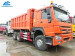10 Wheel 20m3 371HP SINOTRUK HOWO Tipper Truck For Ghana
