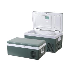 China Digital Touch Mini Portable Car Fridge for Car Camp Travel 25L Rechargeable Cooler Box factory