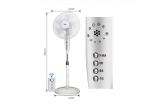 Electric vertical fan stand home industrial shaking head big fans for office