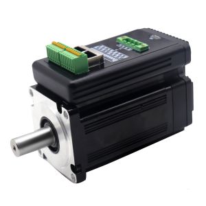 China 48V 400W 3000rpm RS485 CAN CANopen Servo Motor-driven Integrated Machine Applied To AGV Robots factory