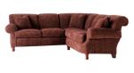Wedge Hotel Room Luxury Corner Sofa Beige Color Public Area 3 Seater Sofa With