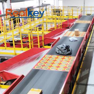 Quick Response Parcel Sorting Machines 6000p/H Efficient Warehouse Sorter With
