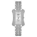 Women Square Alloy 3ATM Fashion Quartz Watches With Diamond