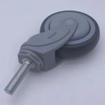 5 Inch TPR Thread Stem Tread Casters Medical Bed Caster Wheels