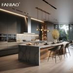 Custom Modular Modern Design Villa Kitchen Furniture Kitchen Cabinet