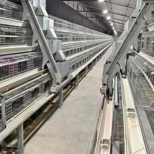 China High-density feeding hot galvanized egg layer chicken cage for poultry farm factory