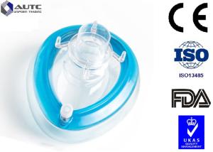China Antiviral Disposable Medical Mask , Medical Face Shields Oxygen Breathing Anesthesia factory