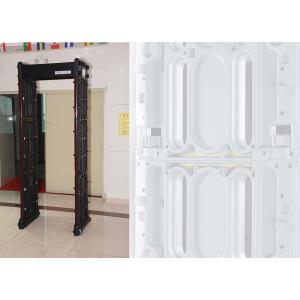 China Large Activities Multi Zone Walk Through Scanner Detector With Back Up Battery factory