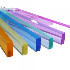 China BESTA 2mm-100mm Thick Colored Clear Plastic Sheets Uv Transmitting Acrylic Sheet on sale