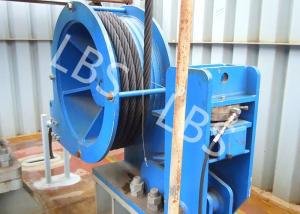 China Steel LBS Grooving Drum Windlass Winch Auxiliary Traction Parts factory