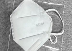 China Stapled Head Band Half Dust Niosh N95 Respirator Mask With Exhalation Valve factory