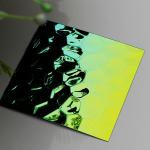 Mirror Water Ripple Decorative Stamped Stainless Steel Sheet Ceiling 4x8