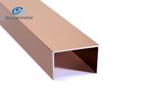 China 6063 Aluminum U Profiles Anti Collision Protection Aluminium Tile Trim For House Wall Corner Edge factory