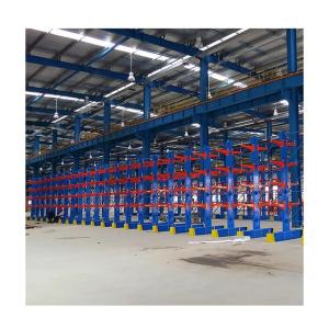China Steel Pipe Warehouse Storage Rack Q235B Steel Heavy Duty Cantilever Racking System factory