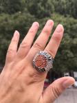 Zincy Alloy Basketball Championship Ring Designing for Your Own Championship