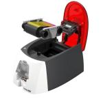 Smart Choice Evolis Badgy 200 Single Sided ID PVC Card Printer with 25-40 Card