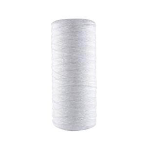 China 10&quot; PP Polypropylene Cotton Thread Winding Filter Element 1 Micron for Water Cleaning factory