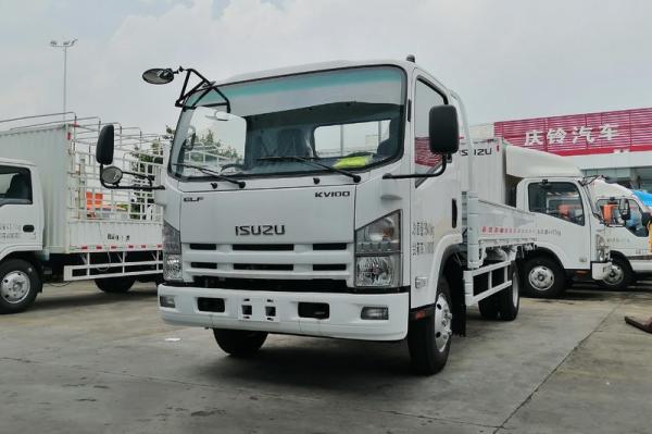 GVW 3500kg Japanese Isuzu KV100 115hp Light Cargo Fence Truck With 2 Tons 3 Ton