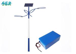 China 26650 4S6P LiFePO4 Lithium Battery Rechargeable 12V 20Ah Solar Street Light Applied factory