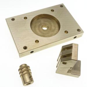 China H8 Brass Machined Parts H90 , H68 Precision Brass Turned Components factory