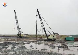 China Reliable Vibro Piling Contractors Vibro Piling Machine With Powerful Vibroflot Motor factory