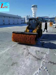 China Skid steer attachments angle broom sweeper skid steer sweeper attachments factory