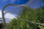 Diamond Hole SS Rope Mesh , 7*7 7*19 Stainless Steel Wire Cable Mesh