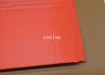 Eco - Friendly 9x12 Poly Mailers PE Film Material With Air Bubble Linings