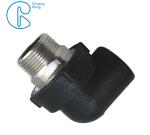 PE100 PN16 SDR11 HDPE Socket Fusion Fittings Male Elbow for Water Supply