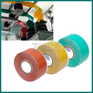 China Heat resistant And Low MOQ Self Adhesive Silicone Tape For Bus Bar factory