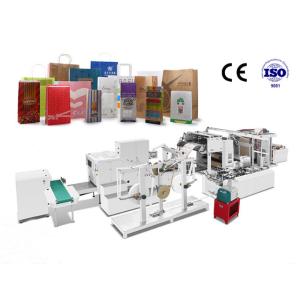 380V 3 Phase High Speed Paper Bag Making Machine Automatic With Twisted Handles