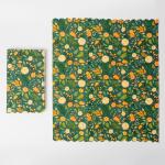 EU Biodegradable Disposable Cutlery Colorful Flower Design Valentine Day Party