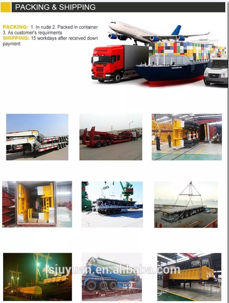 Full Farm Trailer with 2 * 13ton Capacity Axles and 28 Ton Two Speed Landing Gear
