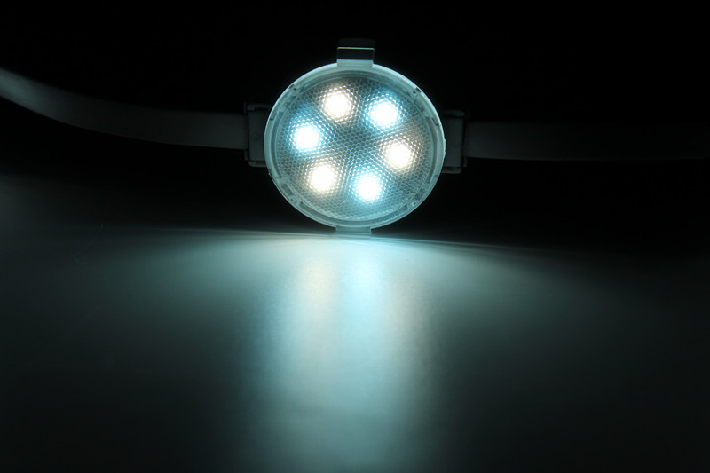 120° Angle PC Shell 1W 12V 40mm IP65 RGBW LED Pixel
