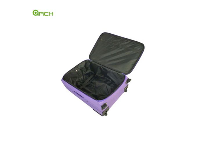 600D Economic Polyester Soft Sided Luggage with Skate Wheels