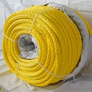 China 12 Strand UHMWPE Mooring Rope For Heavy Ship Industry With High Strength