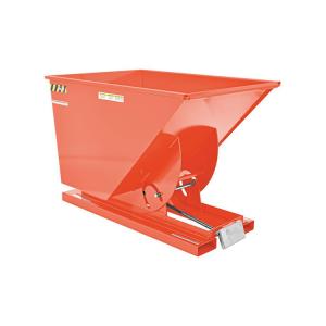 China Forklift Attachment Self Dumping Hopper Waste Scrap Metal Recycling Bin Dumpster factory