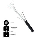 High Quality GJYXFCH FTTH Optical Drop Cable 6 Cores with good price