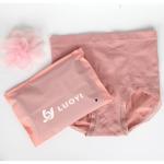 Biodegradable CPE Zipper Bag Recyclable Clothing Packaging Bags With Logo