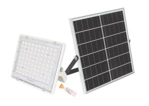 China Remote Control SMD3030 LED Solar Floodlights 50w 100w 150w factory