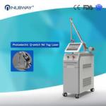 China top 10 supplier's Nd yag laser tattoo removal machine pigment removal skin