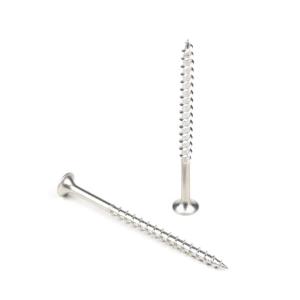 China 65mm Phillips Bugle Head Deck Wood Screw Durable Coated Stainless Steel for Floor factory
