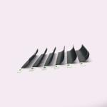 Fluffy Russian Volume Individual Lashes Various Thickness With OEM / ODM