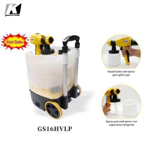 China 1200ml/Min Electric HVLP Painting Sprayer Gun 800ml Cup Volume Practical factory