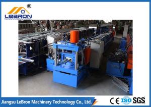 China Fully Automatic Steel Door Roll Forming Machine 21m/Min Quenched Treatment factory