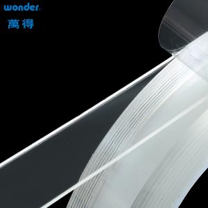 Adhesive Wonder Nano Tape Roll 2.5mm Thickness Clear Double Sided Gel Recyclable