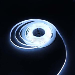 China DC24V DC12V CRI90 FOB COB LED Flexible Strip Lights 420 LEDs/M High Intensity factory